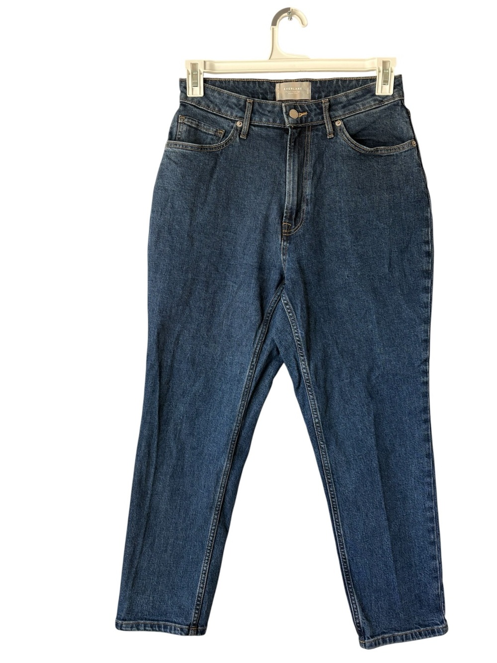 Everlane The Curvy Cheeky Jean Women's Size 31 Crop High Rise Straight Leg
